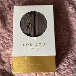 Lou Lou knitted gown NIB